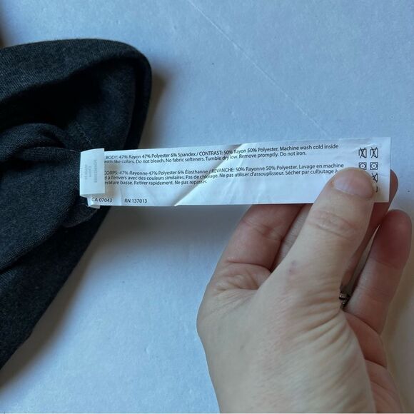 Wildfox Hello Lovely Grey Baggy Beach Sweatshirt Size Small NWT - Picture 7 of 9